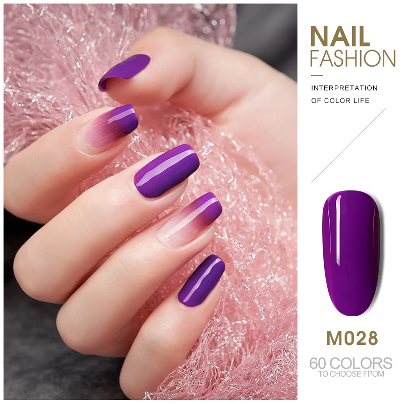 M028 УФ-лак ROHWXY для ногтей, 5 мл, лаковый Гель-лак, Гибридный Гель-лак Vernis, верхнее покрытие, все для маникюра, обнаженный, замочить, УФ светодиодный Гель-лак - Цвет: M028