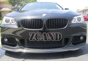 

AK Style Real Carbon Fiber Front Lip Spoiler For BMW 5-SERIES F10 MTech Msport Front Bumper 2011UP