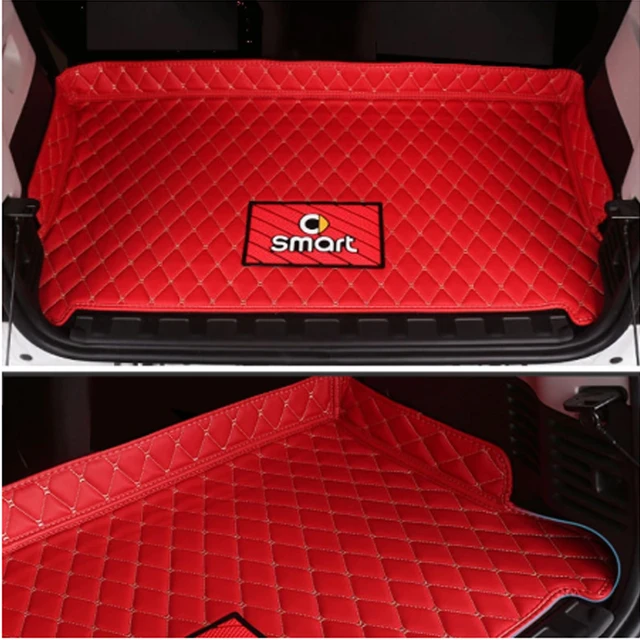 Car trunk mat for Mercedes new Smart forfour 453 fortwo 451 interior  anti-dirty pad durable boot carpets cargo liner mats - AliExpress