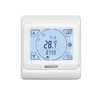 

Myuet ME5903 Underfloor Heating Thermostat with LCD Display Water Plumbing Thermostat Temperature Controller