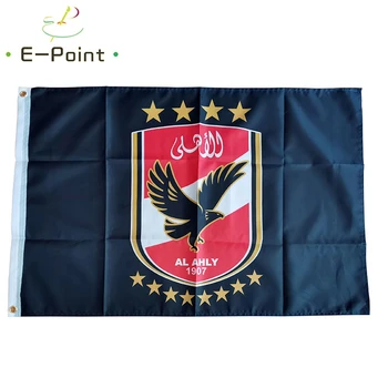 

Egypt Football Club Al Ahly SC 10 Stars Flag 2ft*3ft (60*90cm) 3ft*5ft (90*150cm) Size Christmas Decorations for Home Banner