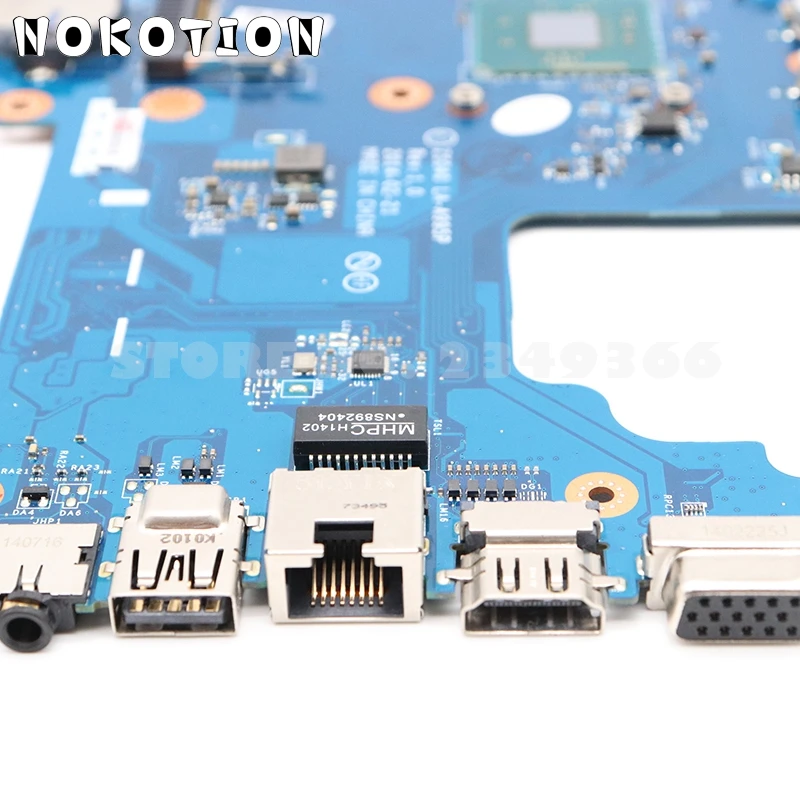 NOKOTION 775632-001 775632-501 основная плата для HP 240 G3 Материнская плата ноутбука ZS040 LA-A995P N2830 Процессор DDR3 тест