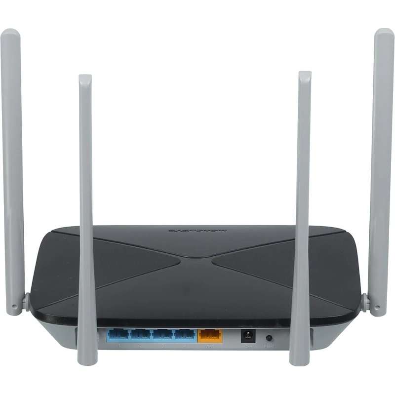 Роутер беспроводной Mercusys AC12 AC1200 10/100BASE-TX черный