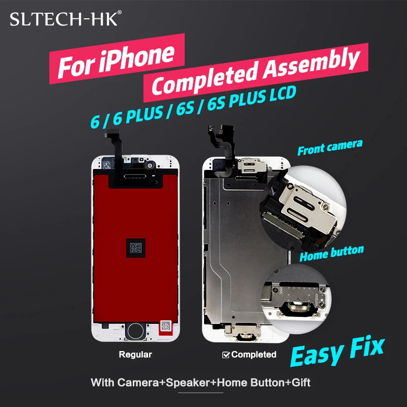 AAA For iPhone 6 6S Plus LCD Full Assembly Complete 100 With 3D Force Touch For 2