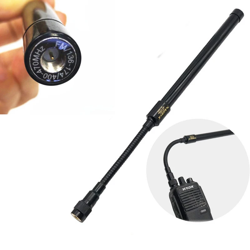 Nagoya Na 660s Walkie Talkie De Mano Antena De Alta Ganancia Uhf Omnidireccional Flexible Tactico Tubo De Ganso Accesorios Y Piezas De Walkie Talkie Aliexpress