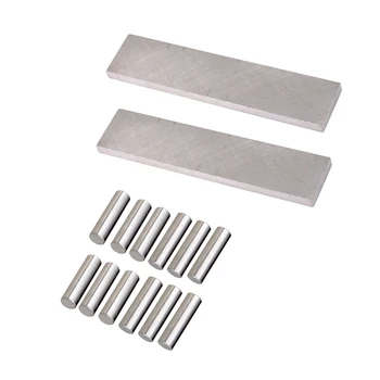 

1 Set Alnico 5 Polepieces+Bar Magnets for Electric Guitar Humbucker Pickup Parts