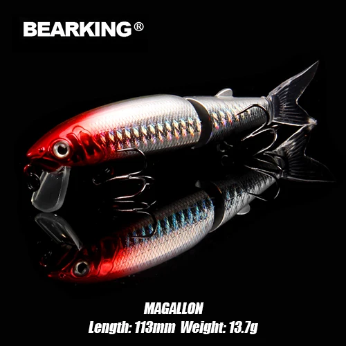 BEARKING 113 мм 16 г, 113 мм 13,7 г, 88 мм 7,2 г новые рыболовные приманки magallon family minnow crank горячая модель приманки - Цвет: Magallon-A
