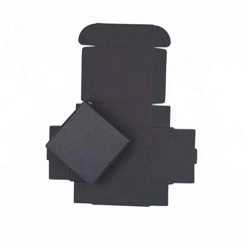 

Hot New 100Pcs Kraft Paper Box Nice Kraft Box Kraft Packaging Box Small Size 85x85x35Mm