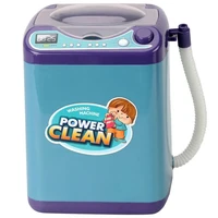 NEWCOME Washing Machine Toy Mini Electric Makeup Brush Cleaner Cosmetic Sponge Powder Puff Washer Cleaning Makeup Tools 2