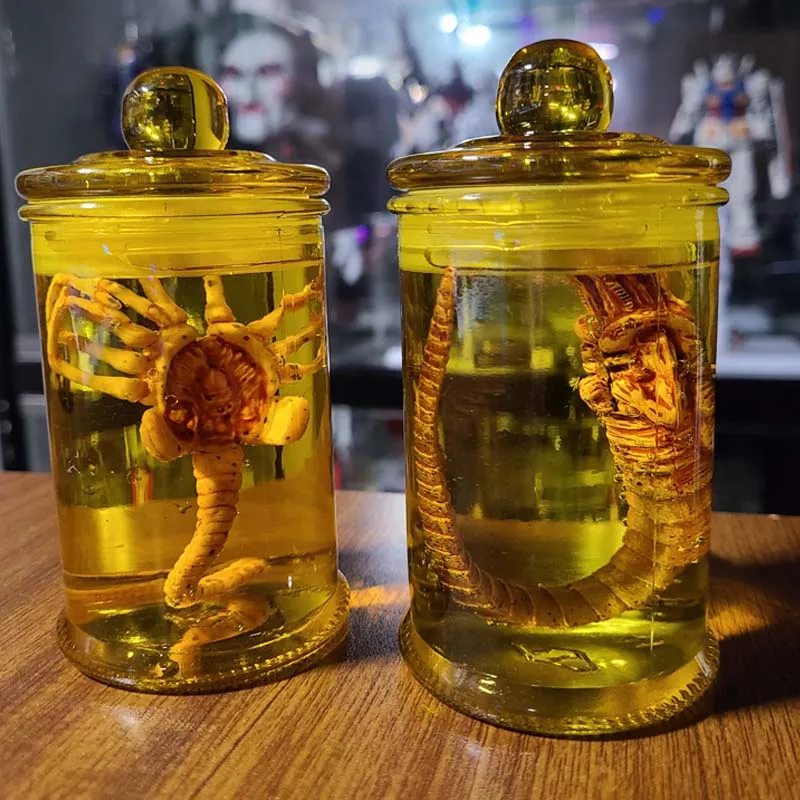 16ScapredatorAlienPredatorAlienLarvaFaceBugCultureTankSetFacehuggerSetChestburster