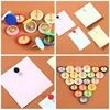 100pcs/box  12 color colorful button-shaped pushpins, multi-color plastic round head, decorative pushpins for Student stationery ► Photo 2/4