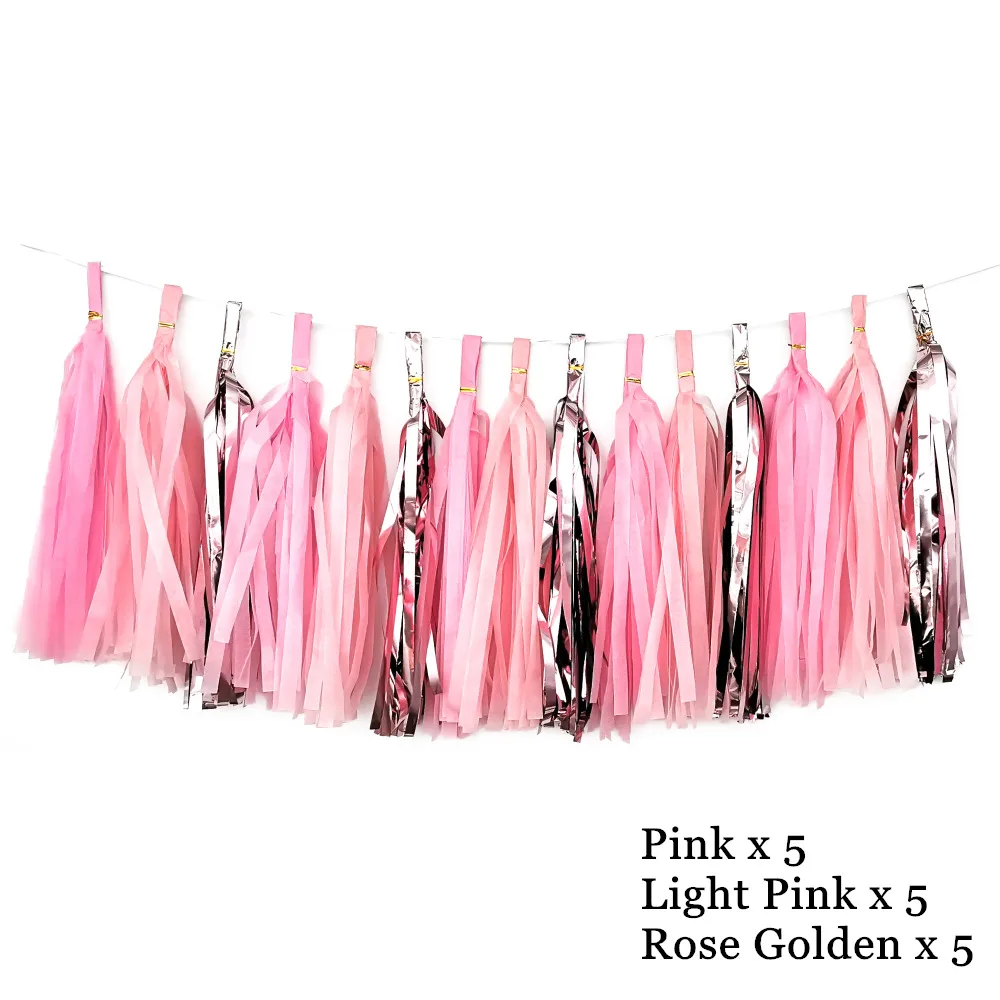 15Pcs Tassel 15 г номер 18 конфетти-блестки 18-й воздушный шар для вечеринки на день рождения 18 и торжественные вечерние 18-летние товары для дня рождения - Цвет: 15Pcs Tassel