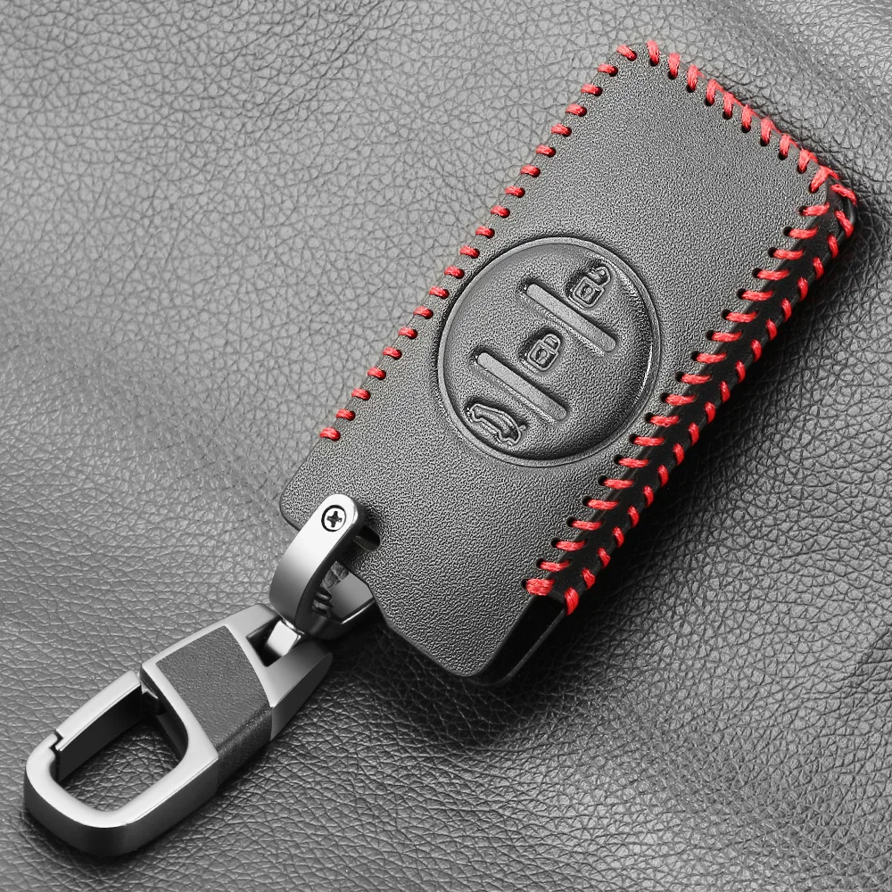 Fashion Top Layer Leather Car Key Cover Case Shell For Chery Tiggo 8 Arrizo 5 pro gx 5x eQ7 Chery tiggo 7 Pro Accessories key case key case cover car key shell remote control case cover