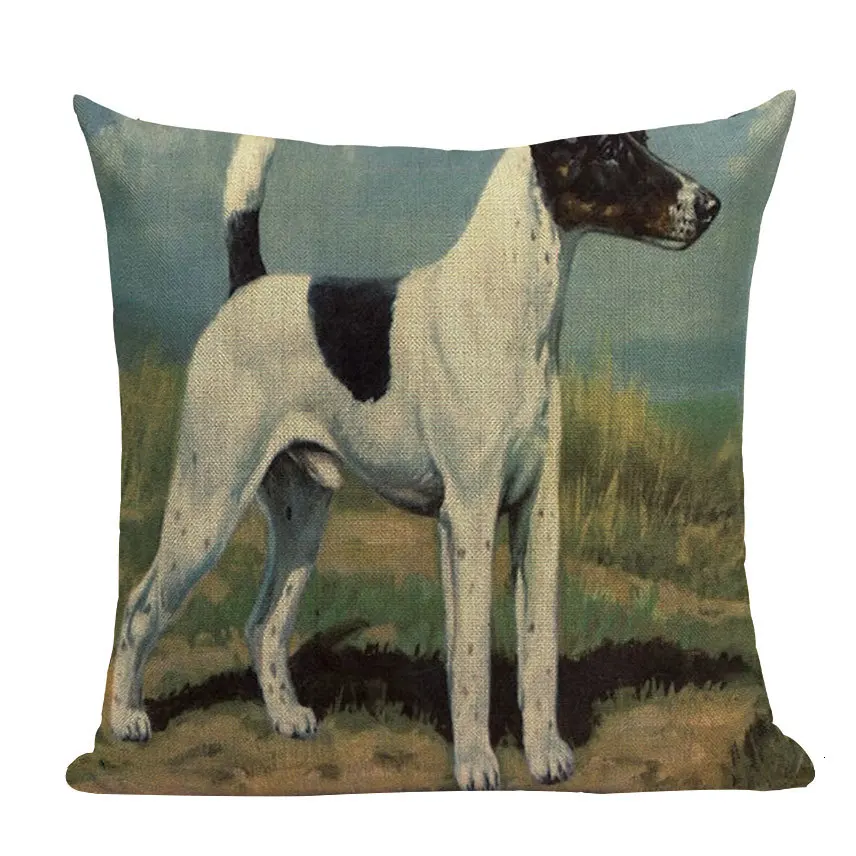 Высокое качество наволочки декоративные подушки с животными для дивана разноцветная собака диван наволочка для гостиной настраиваемый