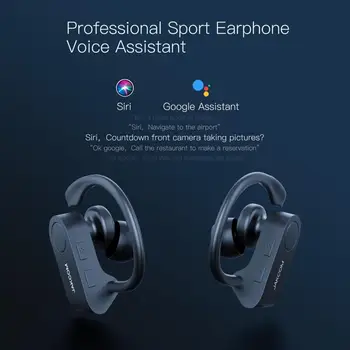 

True Wireless Sport Earbuds Bluetooth Earphone,Waterproof Earphones Running Earhook Stereo Sound Earbuds for IOS Android