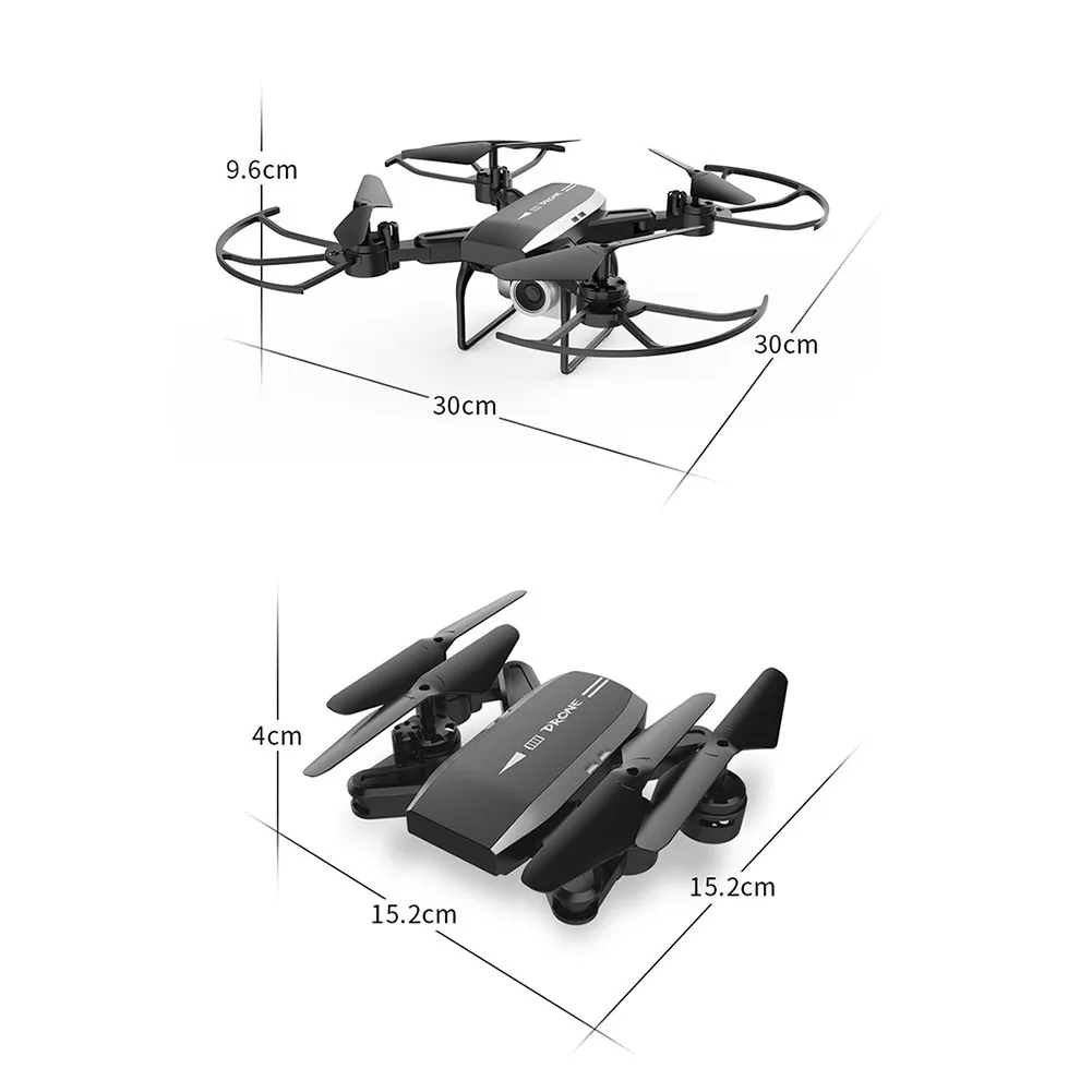 KY606D HD Hover аэрофотосъемка летательный аппарат портативный Радиоуправляемый вертолет игрушки 20 минут Дрон 4K складная рука wifi четырехосный