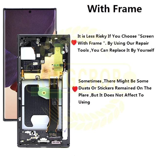 Samsung Galaxy Note 20 Ultra 5G OLED Screen Assembly Replacement With