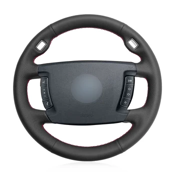 

Black Artificial Leather Car Steering Wheel Cover for BMW 730Li 745Li 760Li 2004 730Li 740Li 750Li 760Li 2005 755ih 2007