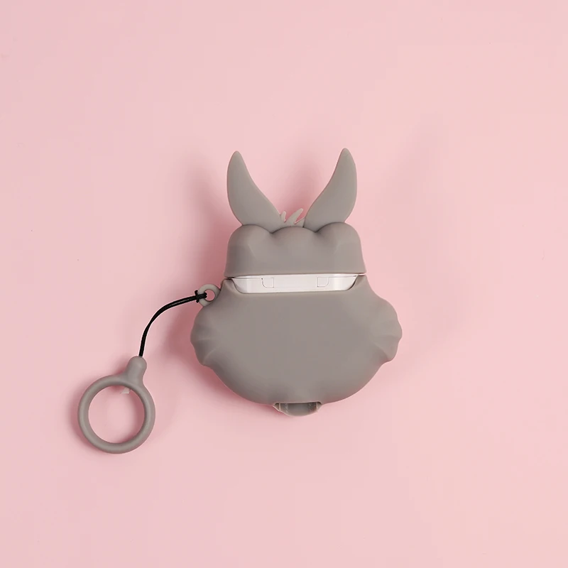 Для AirPods Case Bugs кольцо с зайчиком мягкий чехол