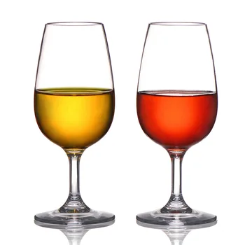 

4 pcs Tritan material transparent plastic wine glass goblet juice cup Unbreakable 220ml PARTY Champagne cocktail