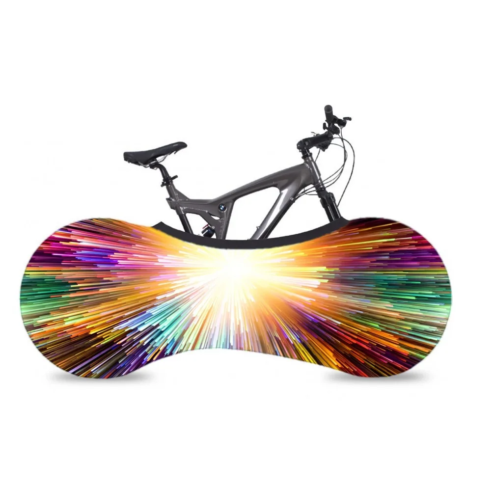 cycling8-5 Крытый упругий велосипед пылезащитный чехол для велосипеда Защита от царапин для MTB Горный Дорожный складной велосипедный аксессуары - Цвет: cycling8-5