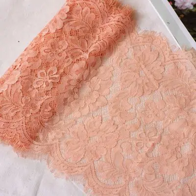 color 19 23 цветные ресницы кружево ткань DIY Ручная работа одежда юбка кружевная бейка для отделки нижнего белья Текстиль для дома ткань - Цвет: color 19