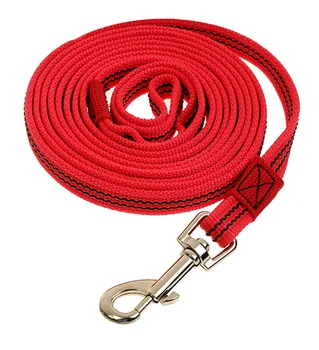 

ZOONIK dog leash 15 mm nylon thread with latex red 2 m Zoonik