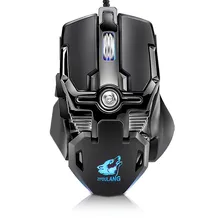 6400 dpi светодиодный проводной механик игровой мыши профессиональный 8 кнопок Регулируемый USB кабель геймер мышь для компьютера ноутбука ПК z0725