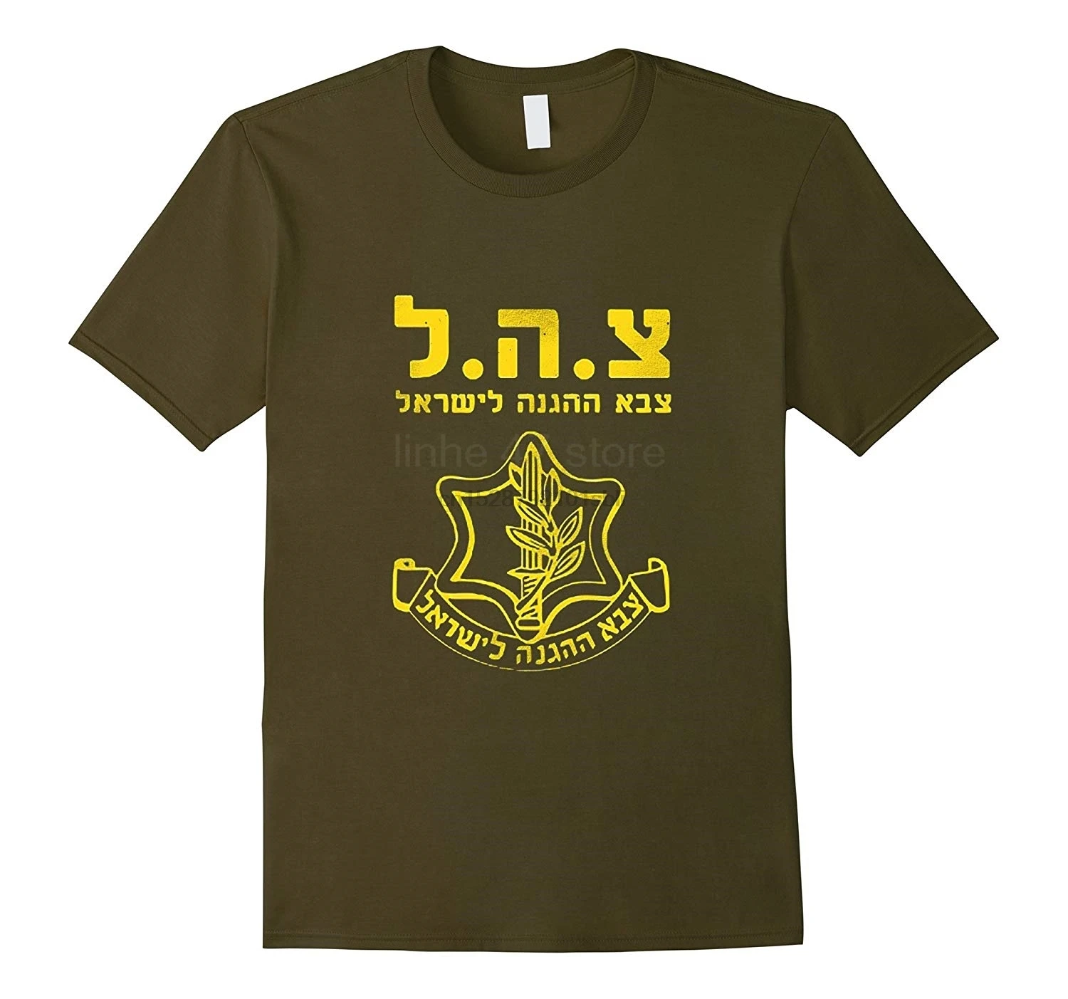 IDF рубашка Tzahal тройники силы обороны Израиля футболка 2019 круглый вырез Футболка