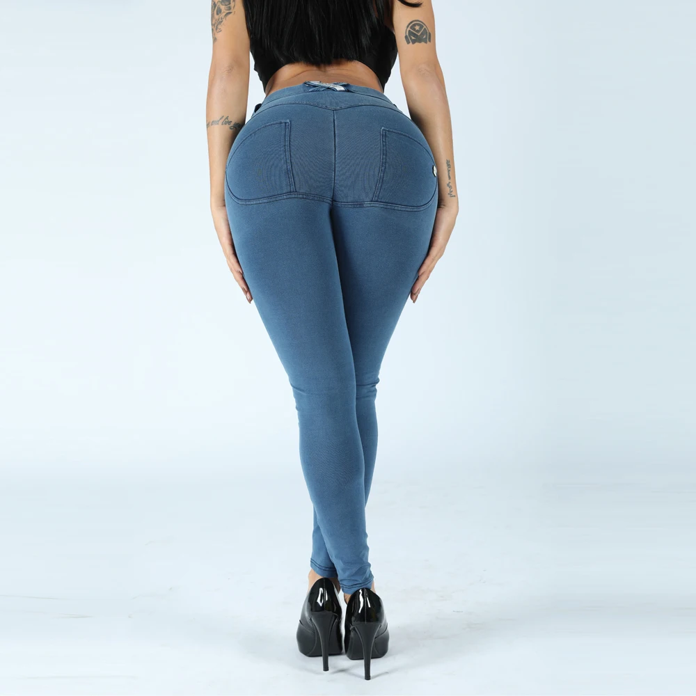 Melody, джинсы со средней талией, вареные джеггинсы, облегающие, стрейчевые, обтягивающие джинсы для женщин, супер удобные, пуш-ап, женские джинсы