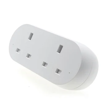 

UK WiFi Smart Plug, Mini Wireless Smart Socket Compatible with Alexa Google Home & IFTTT,Remote Control Timer Plug Switch