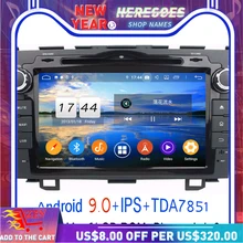 DSP Android 10 0 RAM Octa Core для Honda CRV CR V 2006 2011 Автомобильный DVD плеер GPS Glonass