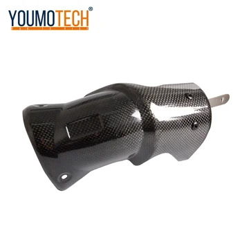 

Anti-scalding Cover Guard Motorcycle Exhaust Pipe Protector Carbon Fiber Cover Shield Heat Cover For BMW R1200GS S1000RR