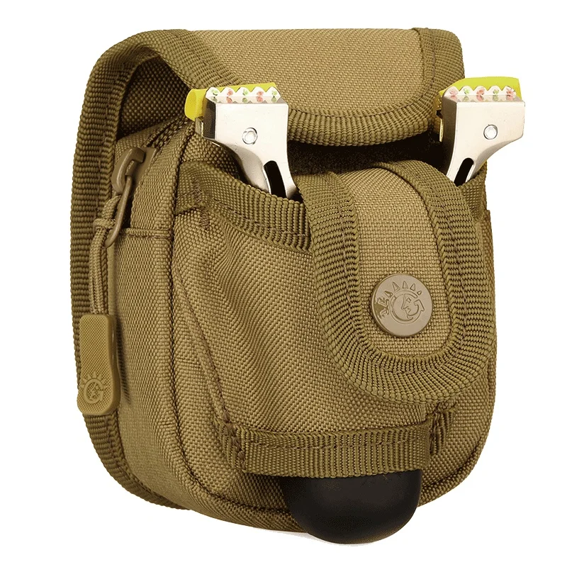 Outdoor Sports Steel Ball Package Nylon Slingshot Bag Back Waistbelt Bag Durable Without Deformation For Hunting Magzine Pouch 2