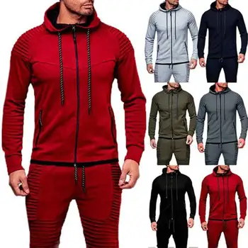 

Men Sports Casual Hoodies Wear Zipper Fashion Tide Jacquard Hoodies Fleece Jacket Fall Sweatshirts Autumn Winter Coat толстовки