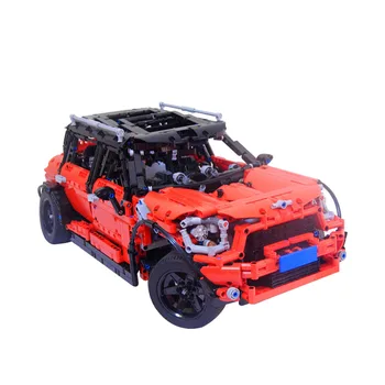 

2562Pcs MOC RC Mini Car Vehicle Model High Level Assembly Small Particle Building Block Set With Motor And Remote Control Toy