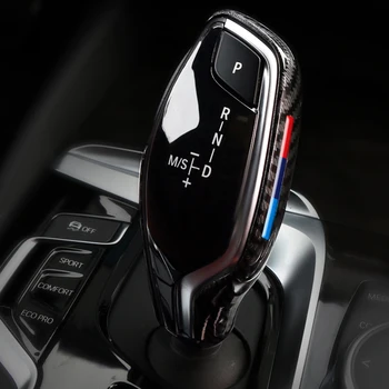 

Car Interior Gear Shift Knob Lever Cover Trim M Performance For BMW 5 7 Series X3 X4 G30 G31 G01 G02 G32 6GT LHD Car Styling