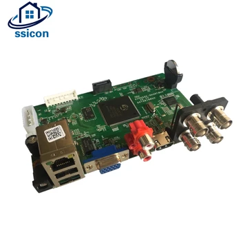 

SSICON 4CH DVR Hybird NVR Board 4Channel 1080N Surveillance Security CCTV Recorder Board With HDD Cable for 1080P Analog Camera
