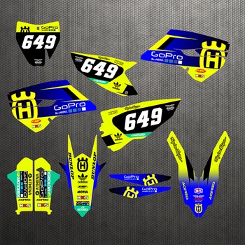 

Motorcycle stickers custom complete tool graphics background decal sticker quantity luster for team TC/FC 14-15 TE/FE 14-16 2014