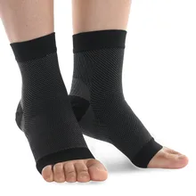 Elastic Ankle Guard Heel Compression Support Outdoor Sport Foot Joint Protection Anti Plantar Fascia Spur Arch Relieve Pain Sock