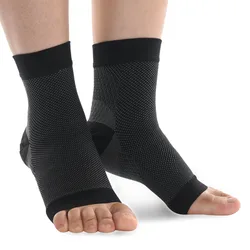 Elastic Ankle Guard Heel Compression Support Outdoor Sport Foot Joint Protection Anti Plantar Fascia Spur Arch Relieve Pain Sock