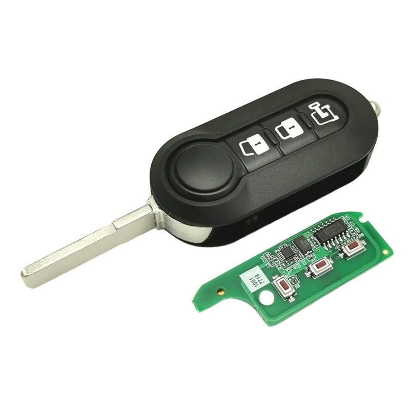 DATONG WORLD CAR REMOTE KEY FOR FIAT 500 500L PUNTO FLORINO DOBLO QUBO PUNTO EVO GRANDE PUNTO DELPHI MARELLI BSI ID46 433.92 ASK