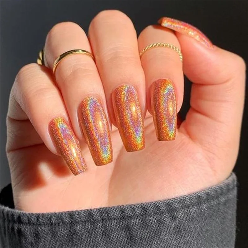 Nail Powder Nail Glitter Nail Pigment Iridescent Nail Powder Mirror Glitter Chrome Nail Art Pigment Design Rub Dust Flakes Decorations Brush Manicuring