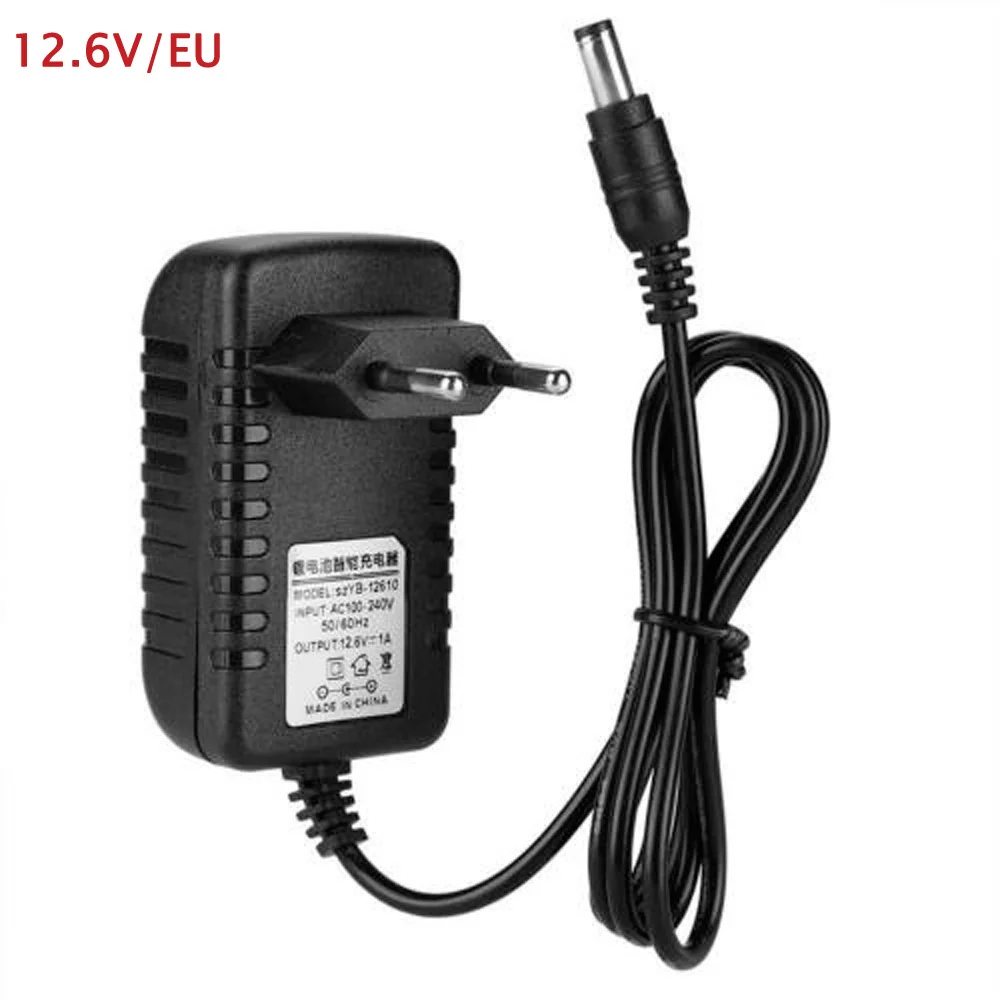 Адаптер питания DC 9 V/12 V/12,6 V/16,8 V/21 V/25,2 V 1A зарядное устройство питания Универсальное переключение ЕС США вилка
