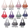 Women luxury handbags women bags designer Vintage Soft Leather Bags Fashion Satchel Motorcycle Bag Tote Bags  messenger bag ► Photo 2/6