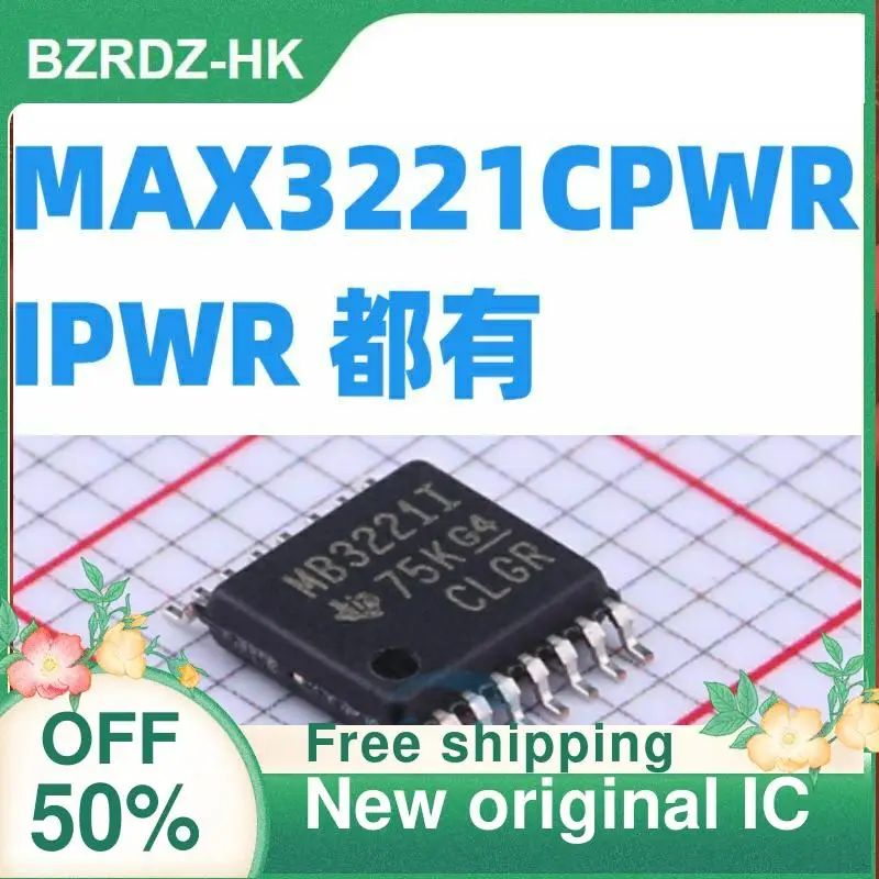 

10 шт. MAX3221CPWR /MAX3221IPWR MB3221I TSSOP16 новый оригинальный IC
