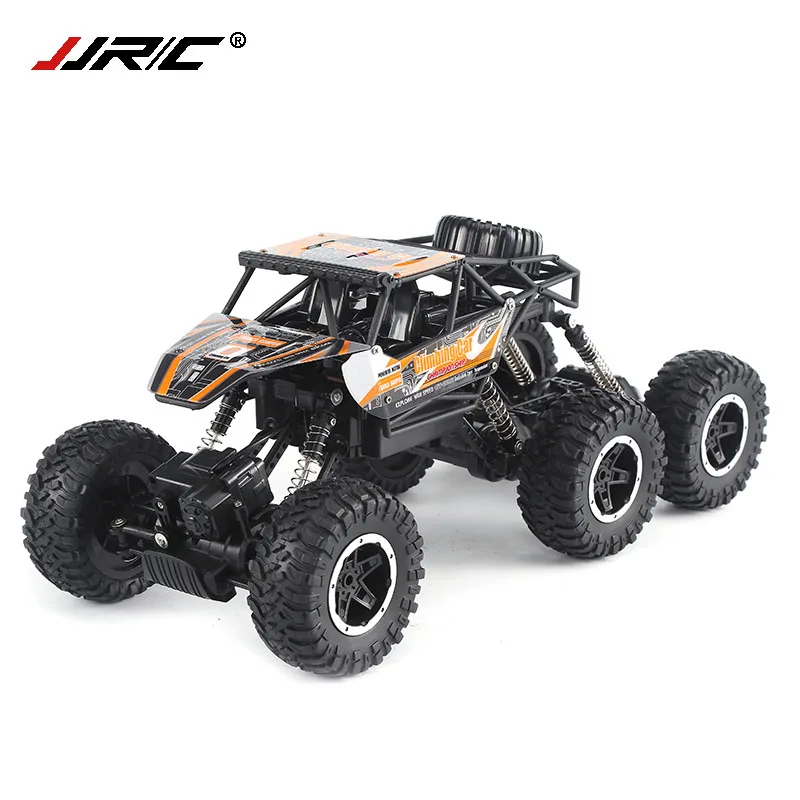 Подлинная JJRC Q51 машинка с дистанционным управлением 2,4G внедорожная вездеходная Максимальная 6WD RTR Гоночная машина грузовик шесть циклов спортивная игрушка для игр на открытом воздухе праздник