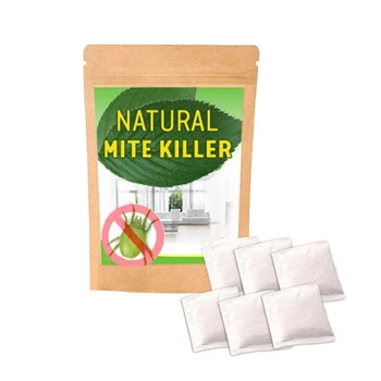 

6packs Household Acarid Removing Natural Herbal Mites Killer High Effective Non Toxic Clothes Sachets Varroa Control Bed Sheet