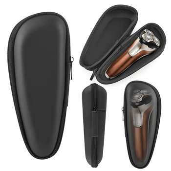 

Fashion High Quality Shaving Machine StorageTravel Portable Men Electric PU Storage Shaver Case Bag Pouch Shaver Carry Case Bag