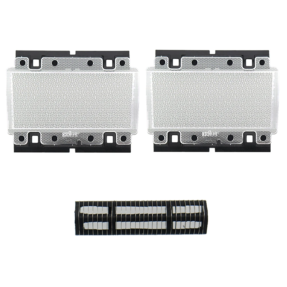 razor head replacement blade foil for braun 3752 3105 5447 3710 5449 3000 5628 3731 3732 3305 3310 shaver razor mesh cutter 3pcs Replacement Foil Screen for BRAUN 3614 3732 3733 3770 3775 3734 3305 3310 3315 3600 3610 5628 5629 5632 5634 Shaver razor